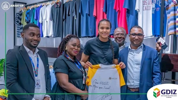 Wendie Renard à la GDIZ : Une visite qui célèbre le potentiel industriel du Bénin